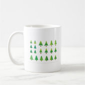 Weihnachtsbäume Set | Festive Weihnachtsfeiertage Kaffeetasse (Links)