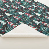 Weihnachtsbäume. Sherpadecke (3/4)