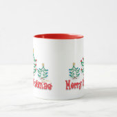 Weihnachtsbaume Tasse (Zentrum)