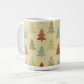 Weihnachtsbäume Tasse (Vorderseite Links)