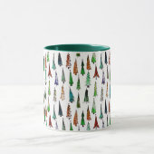 Weihnachtsbäume tasse (Zentrum)