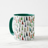 Weihnachtsbäume tasse (Vorderseite Links)