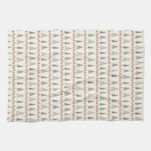 Weihnachtsbäume-Tea-Towel Geschirrtuch (Horizontal)