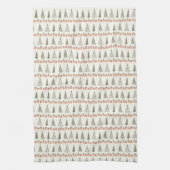 Weihnachtsbäume-Tea-Towel Geschirrtuch (Vertikal)