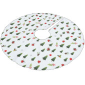 Weihnachtsbäume und -bäume polyester weihnachtsbaumdecke (Schrägansicht)