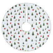 Weihnachtsbäume und -bäume polyester weihnachtsbaumdecke (Vorderseite)