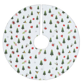 Weihnachtsbäume und -bäume polyester weihnachtsbaumdecke