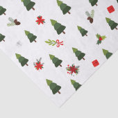 Weihnachtsbäume und -bäume seidenpapier (Detail)