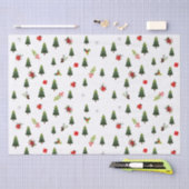 Weihnachtsbäume und -bäume seidenpapier (Handwerk)