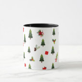 Weihnachtsbäume und -bäume tasse (Zentrum)