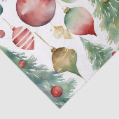 Weihnachtsbäume und -dekorationen Abstrakt Seidenpapier (Ausschnitt)