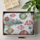 Weihnachtsbäume und -dekorationen Abstrakt Seidenpapier (Geschenk)