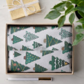 Weihnachtsbäume und -dekorationen Weihnachten Seidenpapier (Geschenk)