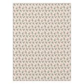 Weihnachtsbäume und Friedenszeichen Muster Tischdecke (Vorderseite)