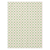 Weihnachtsbäume und Goldschneeflocken Tischdecke (Vorderseite)