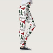 Weihnachtsbäume und Pinecones Leggings (Rechts)
