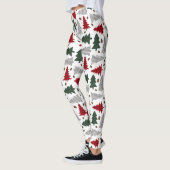Weihnachtsbäume und Pinecones Leggings (Links)