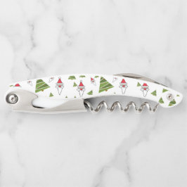 Weihnachtsbäume und Sankt Kellnermesser