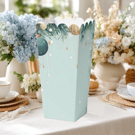 Weihnachtsbäume und Spielzeug Geschenkschachtel