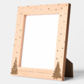 Weihnachtsbäume und Starlight 10x8 Geätzte Rahmen (Links)