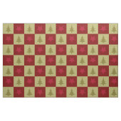 Weihnachtsbäume und Sternmuster Stoff (Fat Quarter (45,7 x 55,9 cm))