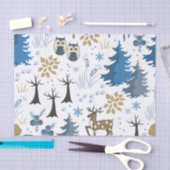 Weihnachtsbäume und -tiere seidenpapier (Handwerk)