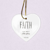 Weihnachtsbäume Verse Glaube Keramik Ornament