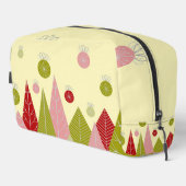 Weihnachtsbäume Waschbeutel (Rechte Ecke)