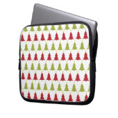 Weihnachtsbäume Weihnachtsfeiertag - Laptop & Netb Laptopschutzhülle (Vorderseite Links)