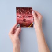 Weihnachtsbäume - Weihnachtsmarkt Flyer (Gruppe)