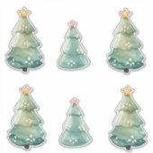 Weihnachtsbaumen Aufkleber (Vorderseite)