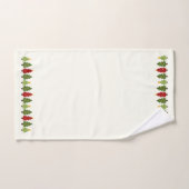 Weihnachtsbaumen Badhandtuch Set (Handtuch)