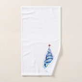 Weihnachtsbaumen Badhandtuch Set (Handtuch)