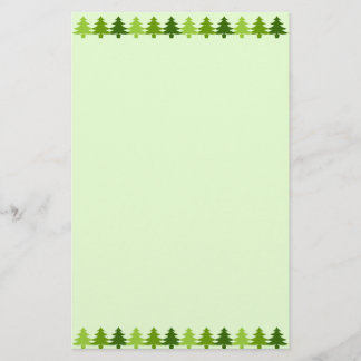 Weihnachtsbaumen Briefpapier