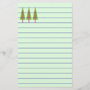 Weihnachtsbaumen Briefpapier