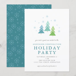 Weihnachtsbaumen | Business Holiday Party Einladung