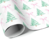 Weihnachtsbaumen Christma Wrapping Paper Geschenkpapier (Rolleneckpunkt)