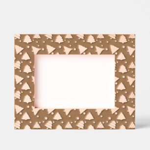Weihnachtsbaumen Design graviert Rahmen