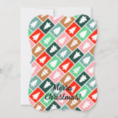 Weihnachtsbaumen Einladung (Vorderseite)