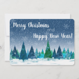 Weihnachtsbaumen Feiertagskarte