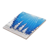 Weihnachtsbaumen Fliese (Seite)