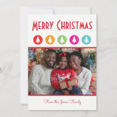 Weihnachtsbaumen Foto Weihnachten (Vorderseite)