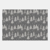 Weihnachtsbaumen Galore Bundle: Evergreen Geschenkpapier Set (Vorderseite 3)