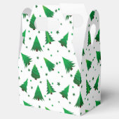 Weihnachtsbaumen Gefälligkeitsbox Geschenkschachtel (Geöffnet)