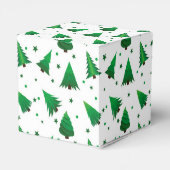 Weihnachtsbaumen Gefälligkeitsbox Geschenkschachtel (Rückseite)