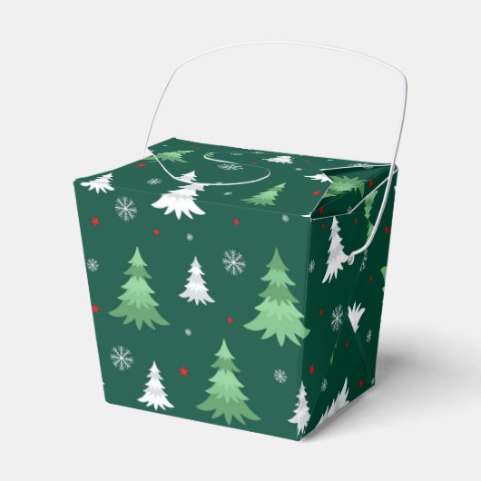 Weihnachtsbaumen Gefälligkeitsbox Geschenkschachtel (Vorderseite)