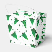 Weihnachtsbaumen Gefälligkeitsbox Geschenkschachtel (Rückseite)