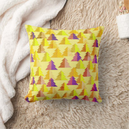 Weihnachtsbaumen Gelbes Kissen