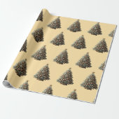Weihnachtsbaumen Geschenkpapier (Ungerollt)