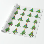 Weihnachtsbaumen Geschenkpapier (Ungerollt)